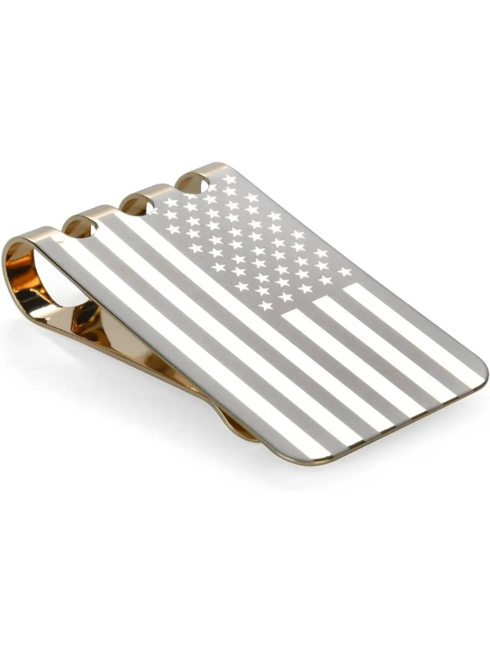 Large Capacity Spring Steel Money Clip - Holds 50+ Bills, Durable & Strong
